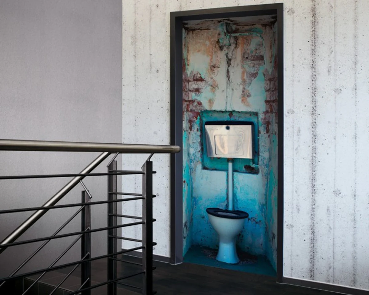 Door 2.0 XXL Wallpaper for doors 20024 WC - self-adhesive eye-catcher for your home - door sticker wallpaper photo wallpaper photo door 2.0 XXL Wallpaper Mural