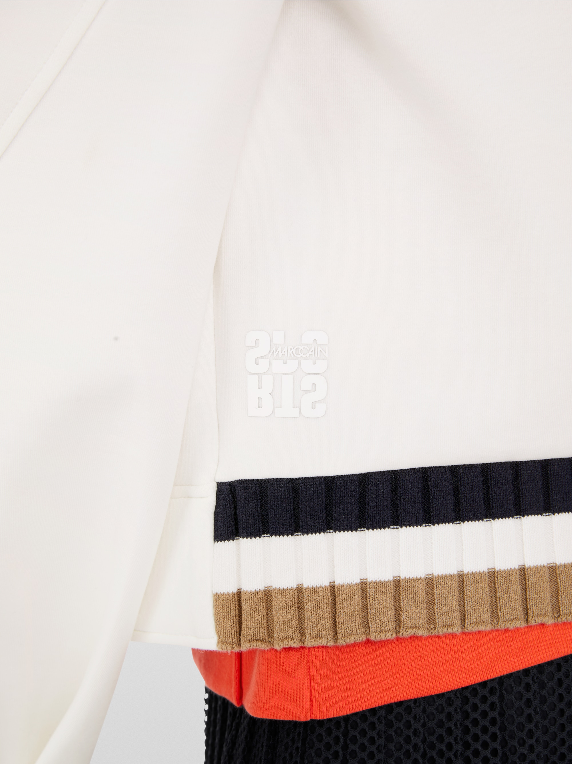 Marc-Cain Jersey blazer in bomber style