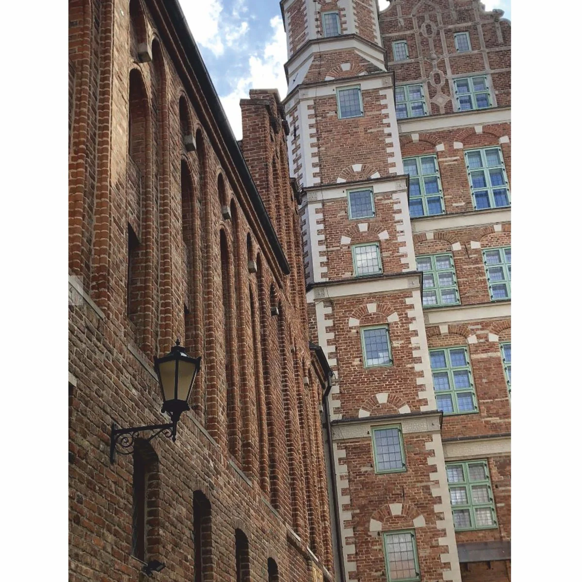 Casa Padrino l¨¢mpara de pared de exteriores barroco negro / ¨¢mbar A. 126,5 cm - iluminaci¨®n exterior nost¨¢lgica