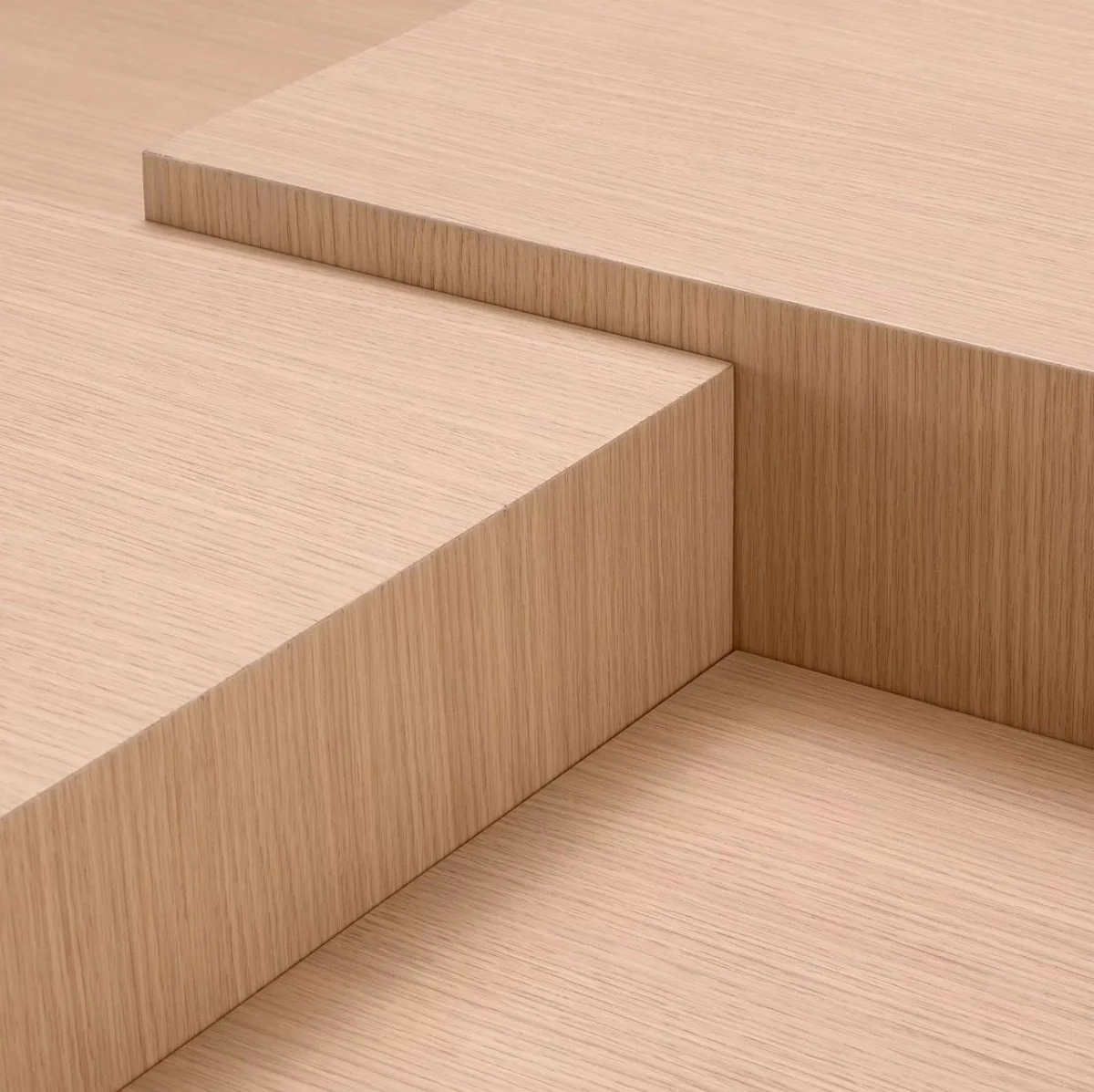 Casa Padrino mesa de centro de lujo natural / bronce 114 x 114 x A. 40 cm - Mesa de sal¨®n cuadrada - Muebles de sal¨®n - Muebles de madera maciza - Muebles de lujo