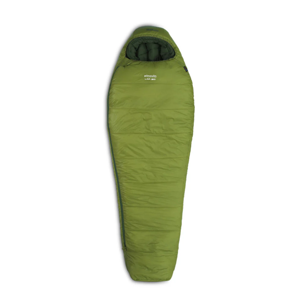 Pinguin Lava 350 /185 -4º verde - Saco de dormir alpino