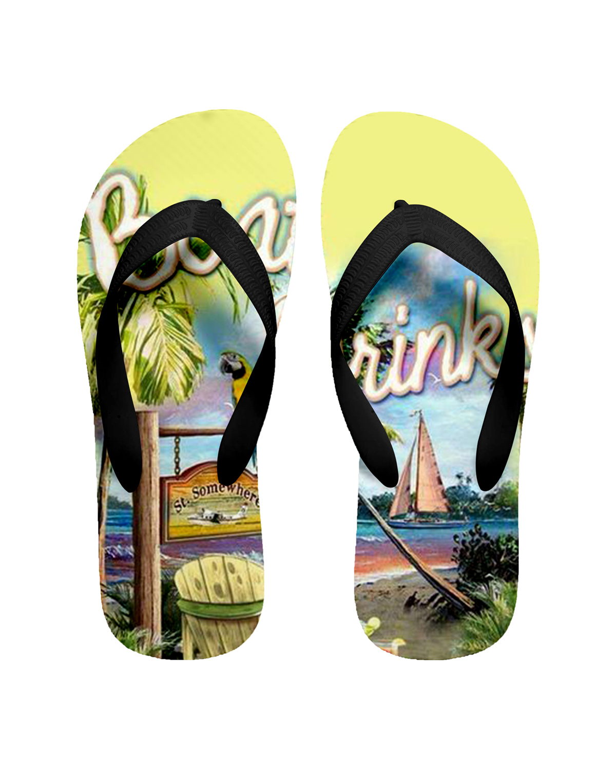 Suitmens Men's Hawaii Vacations Print Shirt Three-Piece Set 062