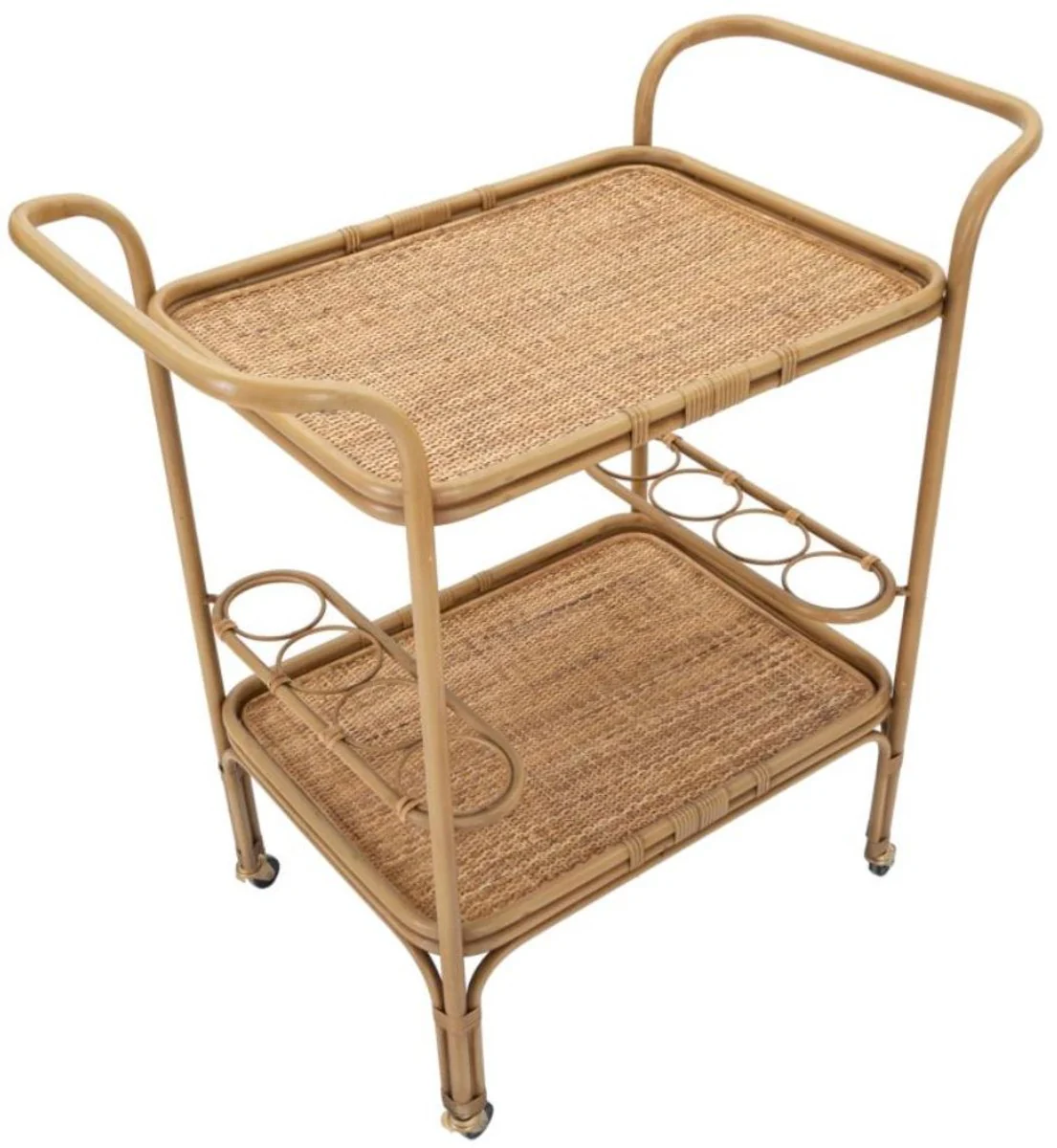 Casa Padrino carrito de servicio de lujo natural - Accesorios para hoteles y restaurantes