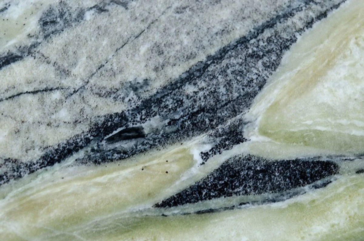 Casa Padrino Art Deco Side Table Gold metal / marble 35 x 35 cm Art Nouveau table - Furniture flower stand