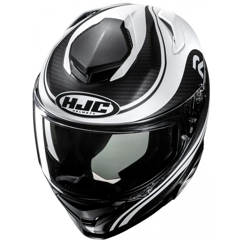 CASCO HJC RPHA 71 CLETA - NEGRO / BLANCO