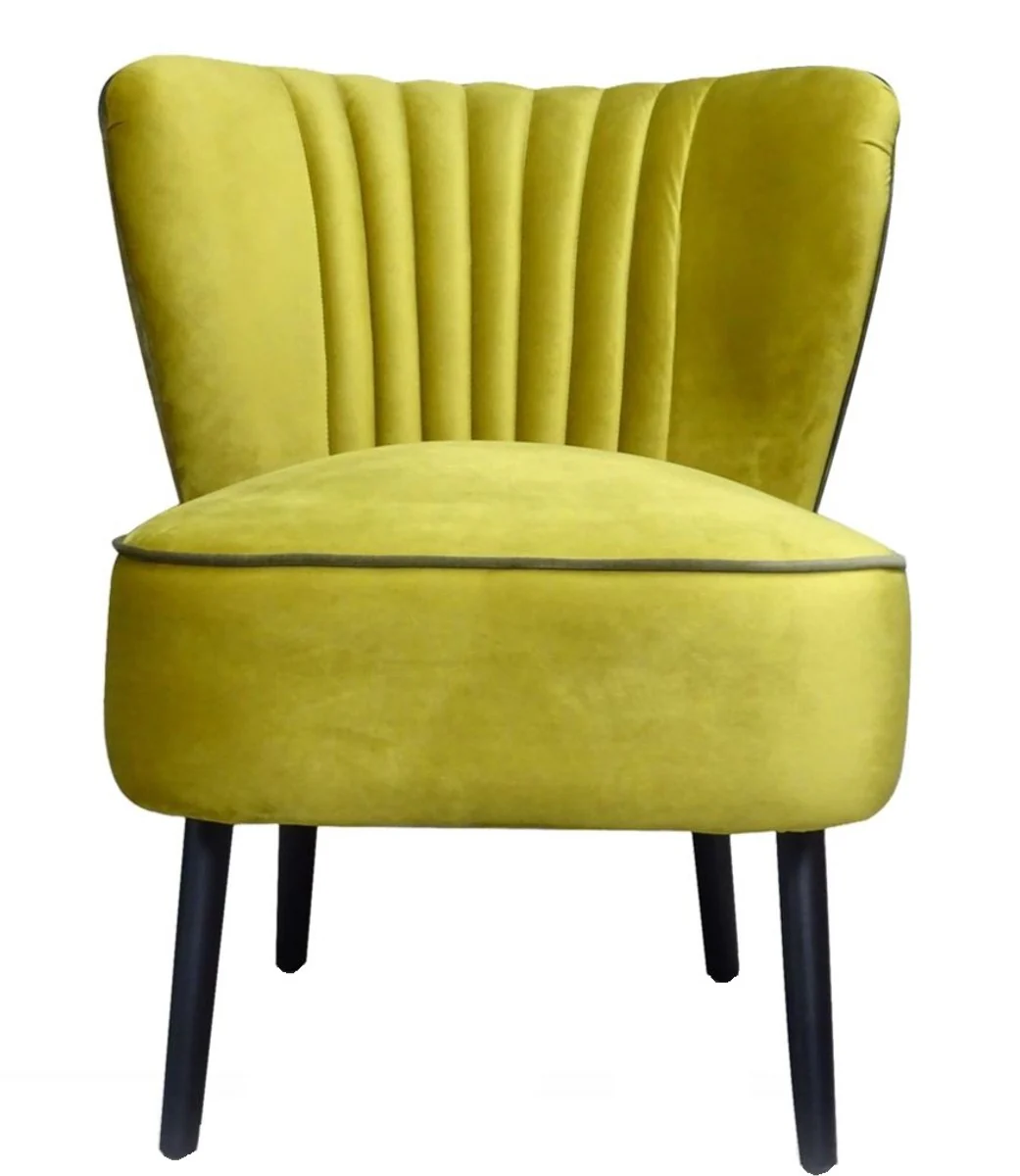 Casa Padrino sillón de salón de lujo dorado 61 x 70 x H. 73 cm - Muebles de Diseño