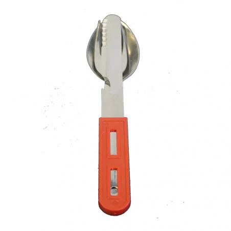 Set de cubiertos de camping Camping Sport DINING SET - rojo