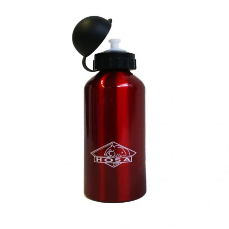 Hosa Aluminio Mosquetón 750 ml roja - Botella cantimplora
