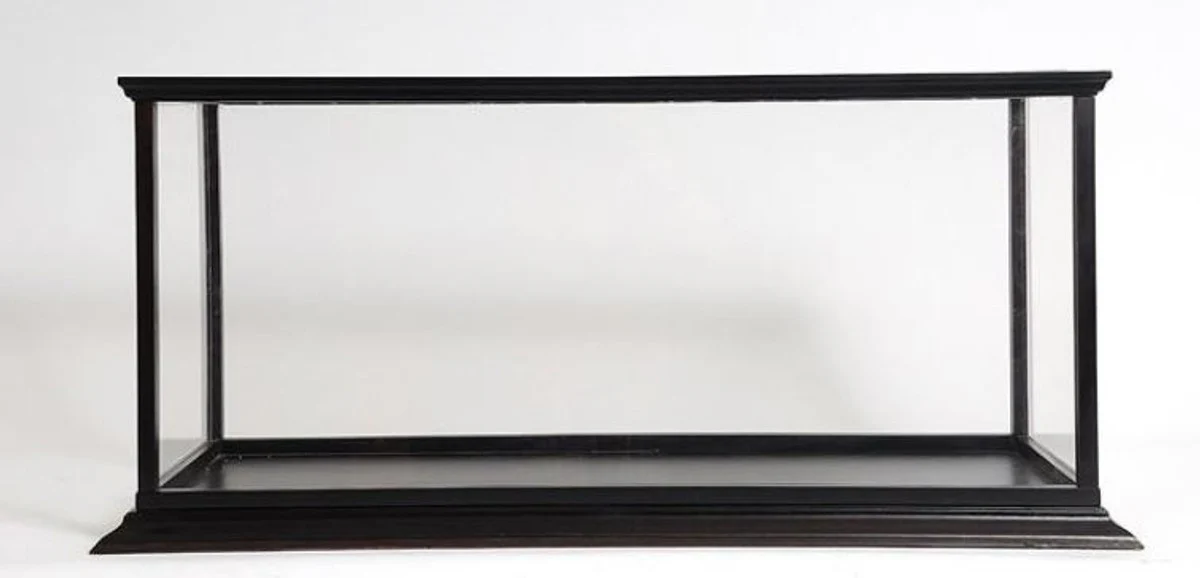 Casa Padrino vitrina de barcos modelo de lujo 100,3 x 40,6 x A. 45,7 cm - Vitrina de construcción de modelos - Accesorios de decoración de construcción de modelos