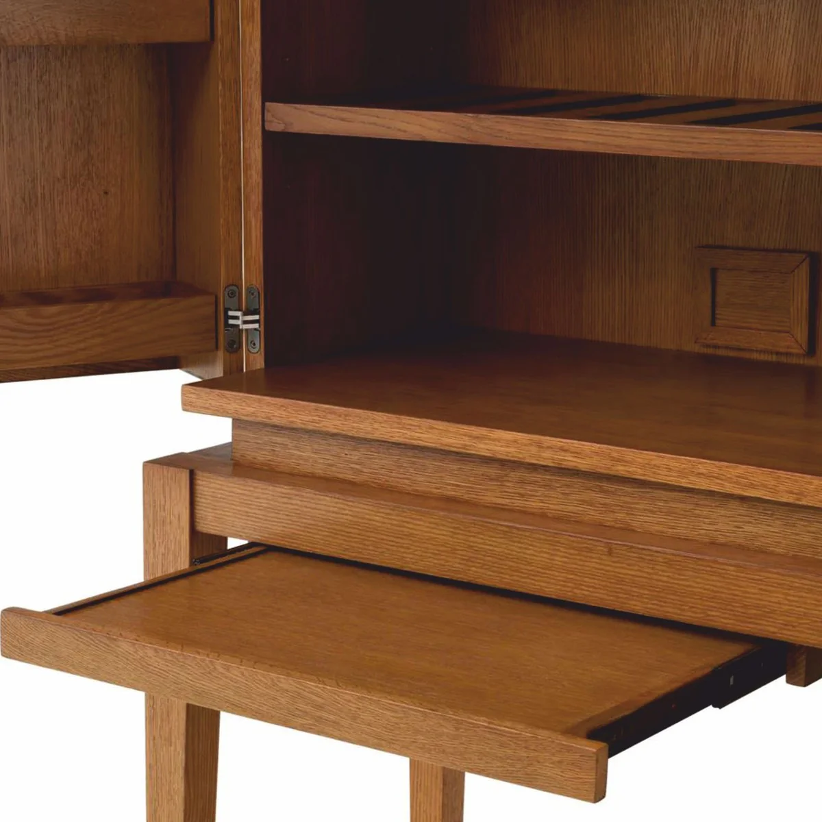 Casa Padrino armario bar - gabinete de vino de lujo con 2 puertas marr¨®n / bronce A. 167,5 cm - Muebles de bar