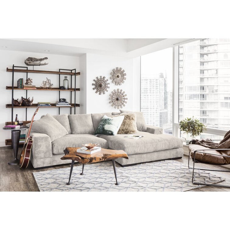 106��� Wide Reversible Sofa & Chaise