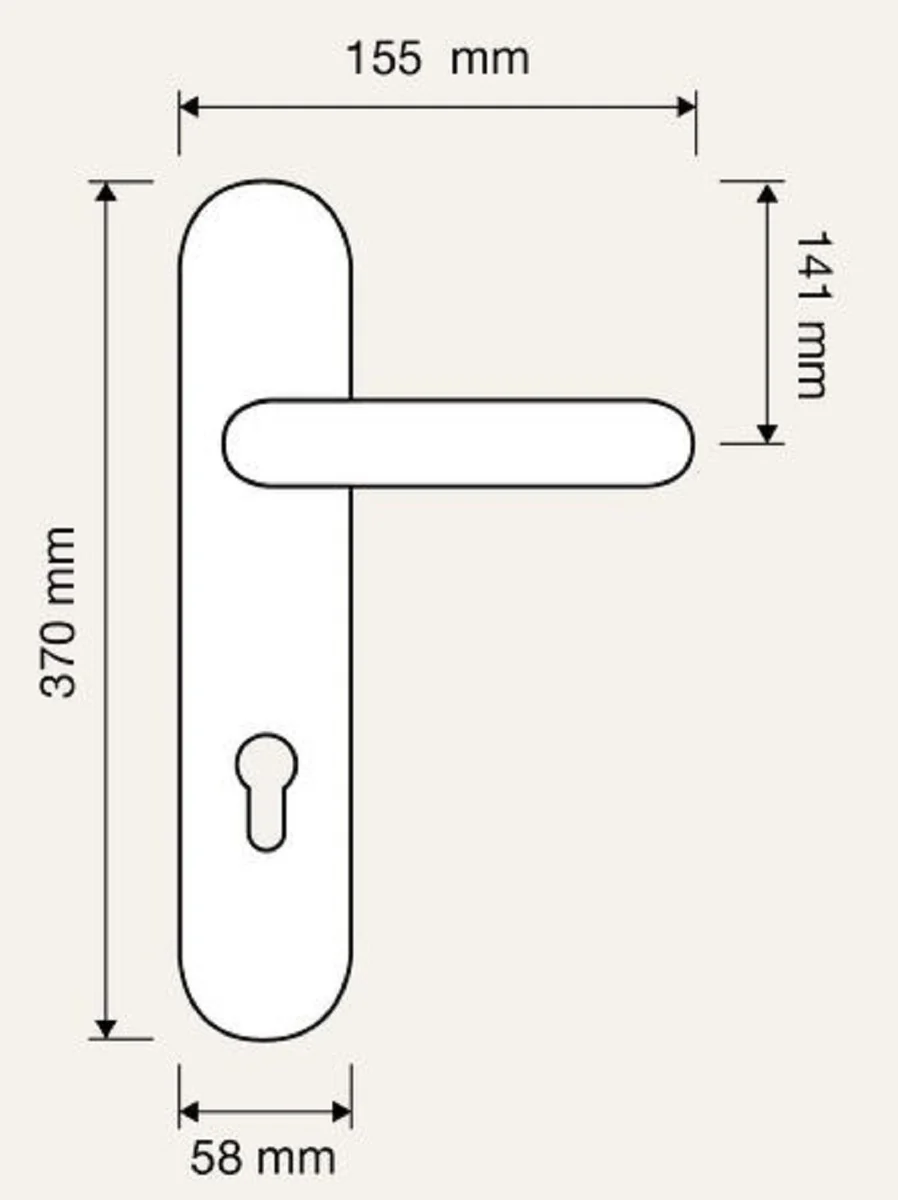 Casa Padrino conjunto de manija de puerta barroco oro franc¨¦s 15,5 x H. 37 cm - Manijas de Puerta de Lat¨®n