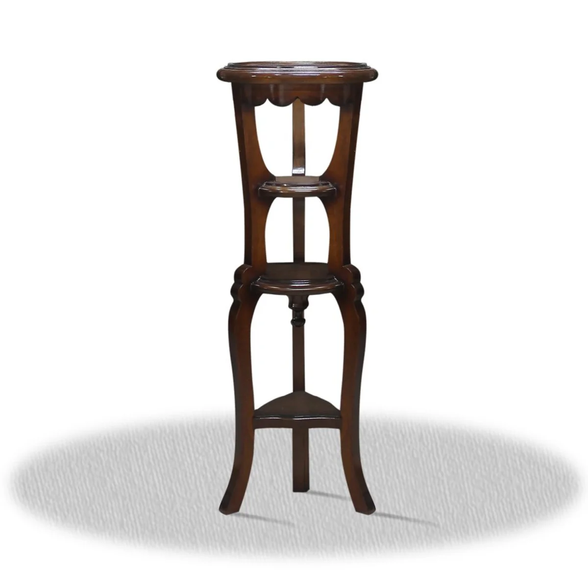 Casa Padrino Baroque Side Table 35 x 35 x H. 110 cm - Antique Side Table