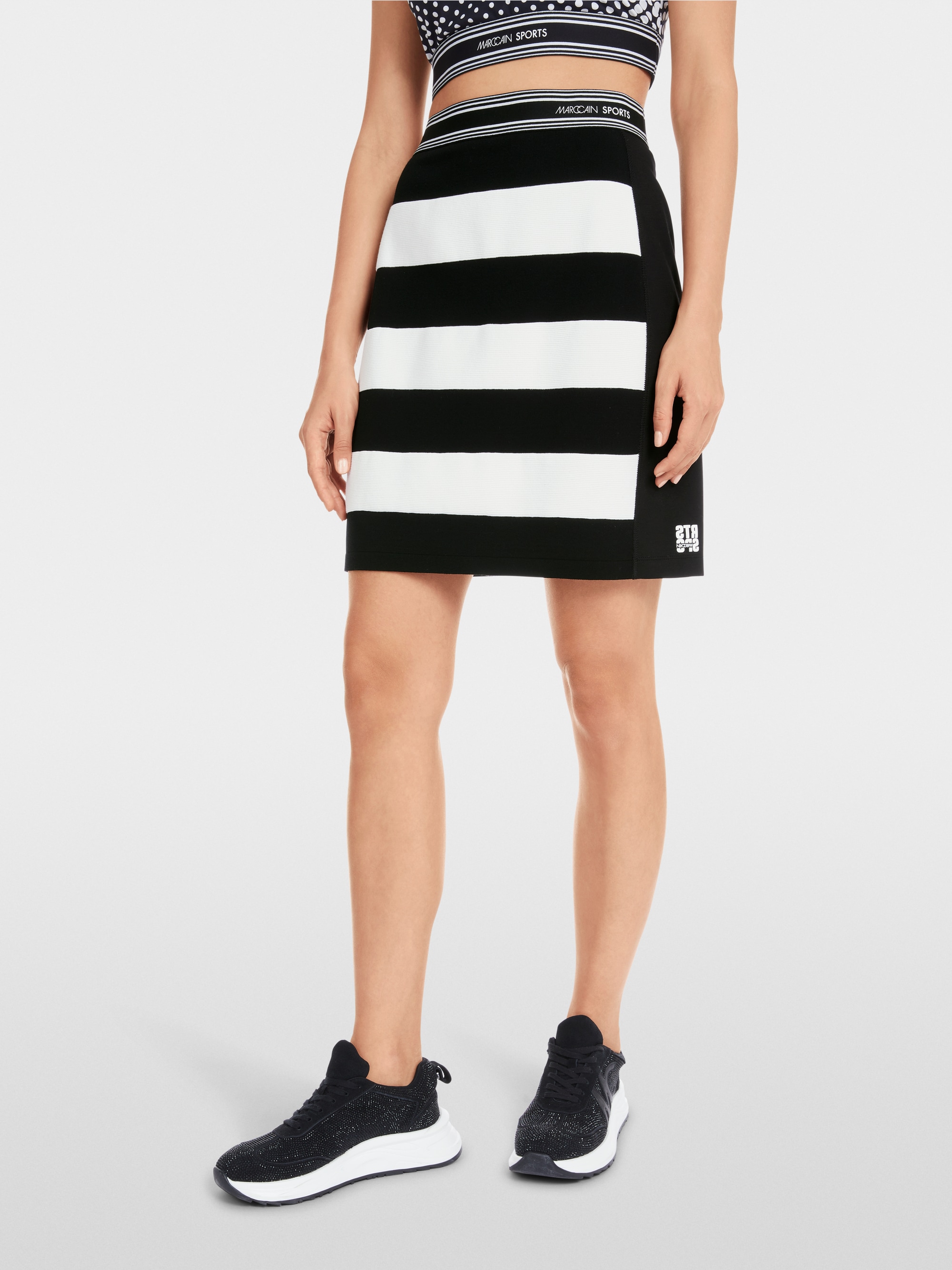 Marc-Cain Rethink Together slim mini skirt