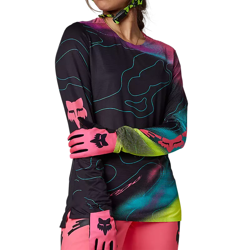 Womens Flexair Lunar Long Sleeve Jersey