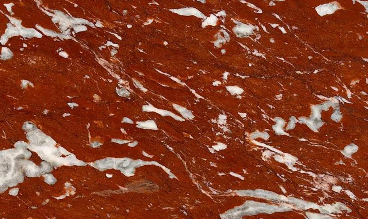 Casa Padrino Consola de M¨¢rmol de Lujo Rojo / Lat¨®n 180 x 40 x A. 90 cm - Consola Noble con M¨¢rmol Rosso Francia Cortado a Mano de Alta Calidad - Mobiliario de Hotel de Lujo