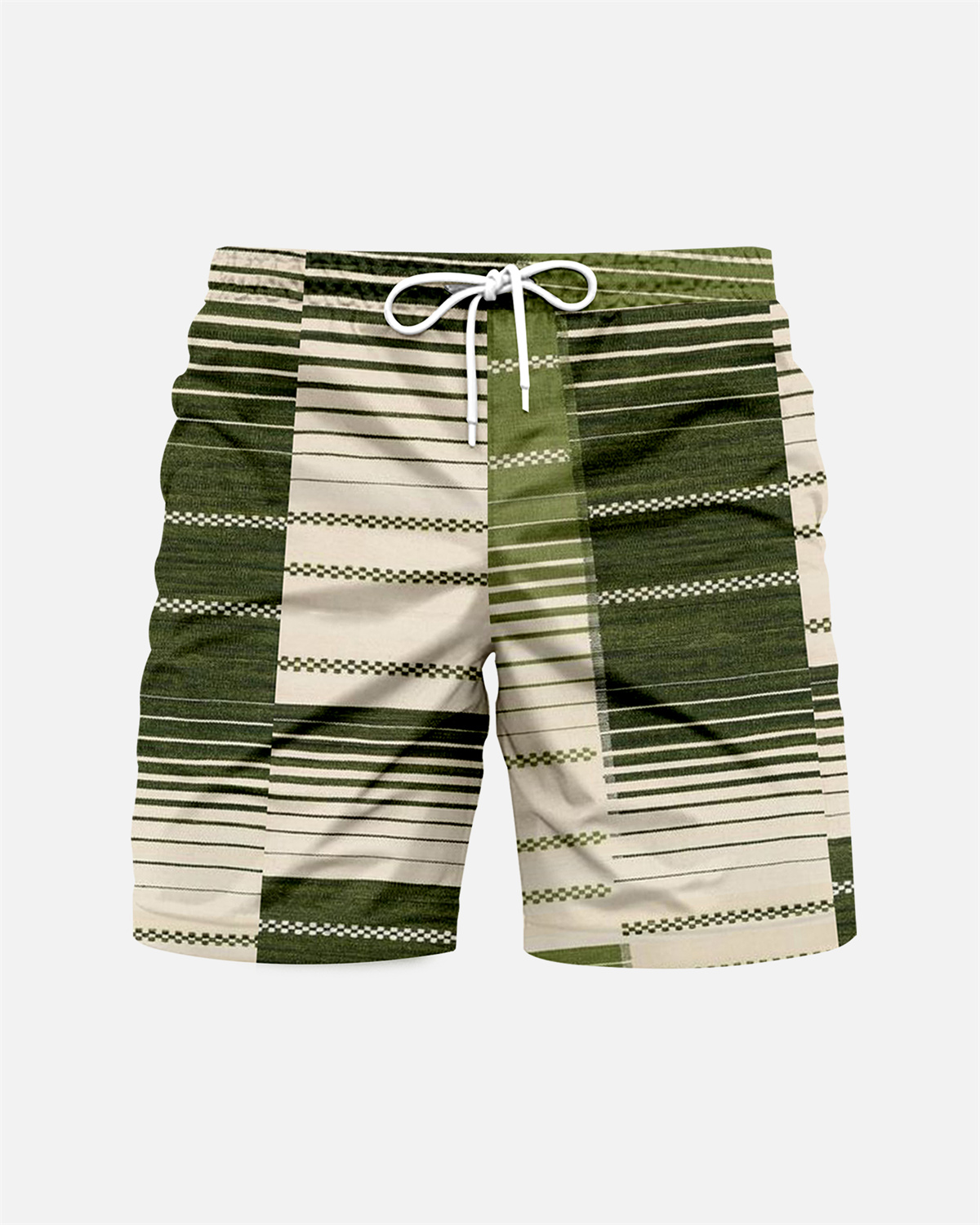 Suitmens Men's Hawaiian Bowling Print Shirt Three-Piece Set 048