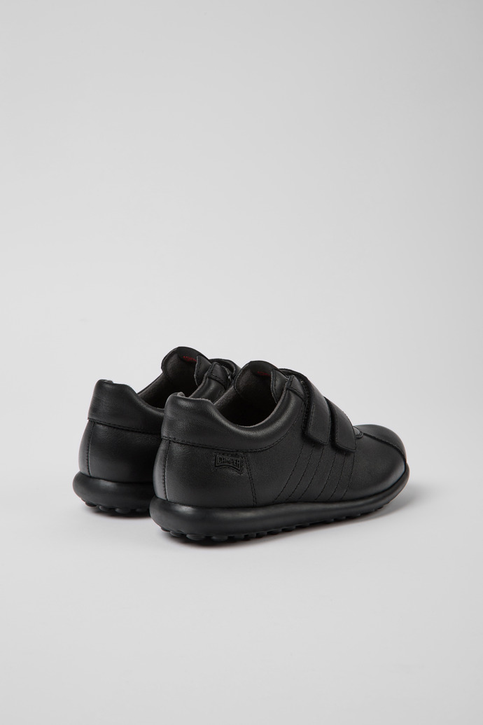 Pelotas Black leather and textile shoes for kids