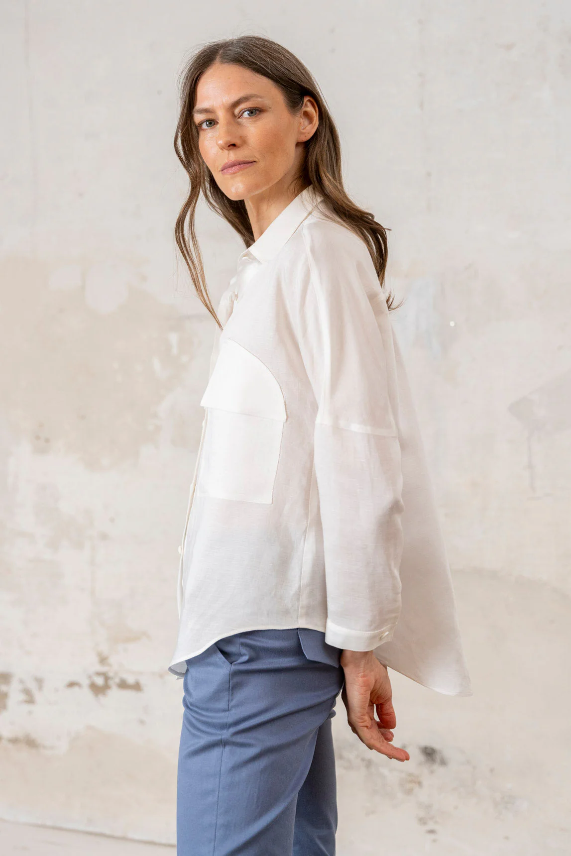 Rivera-spain Camisa Luserna blanco