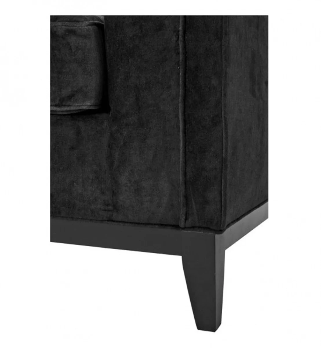 Casa Padrino luxury designer hotel armchair black - Luxury Quality