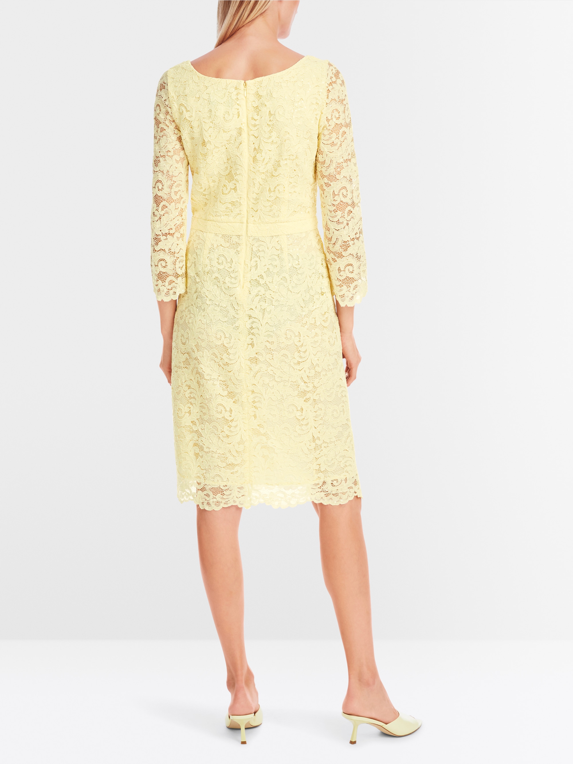 Marc-Cain Fitted lace mini dress