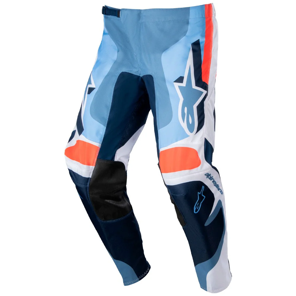 PANTALON ALPINESTARS FLUID AGENT AZUL / NARANJA