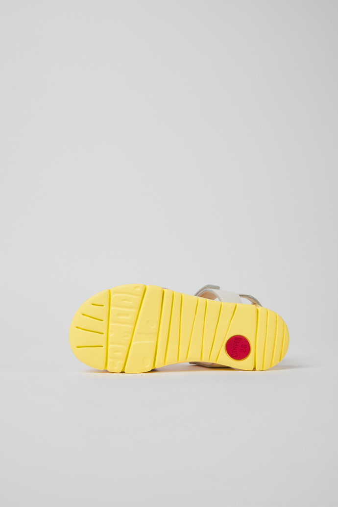 Caterpillar Multicolored fabric and leather sandals for boys