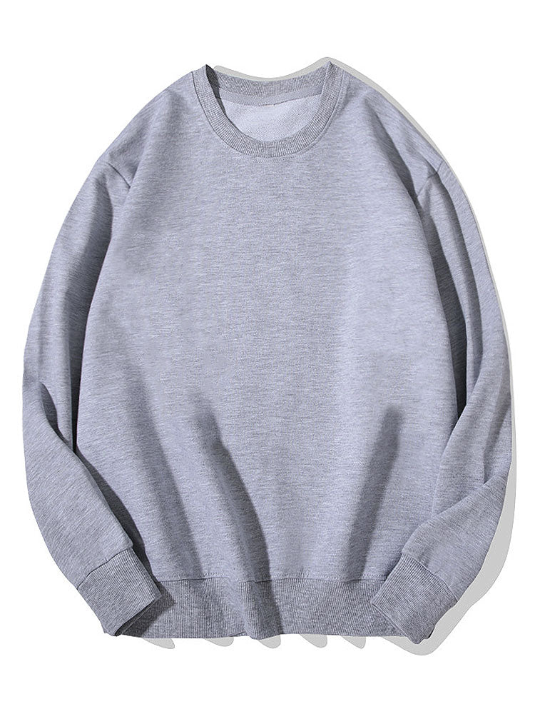Hoooyi Basic Cotton Sweatshirt