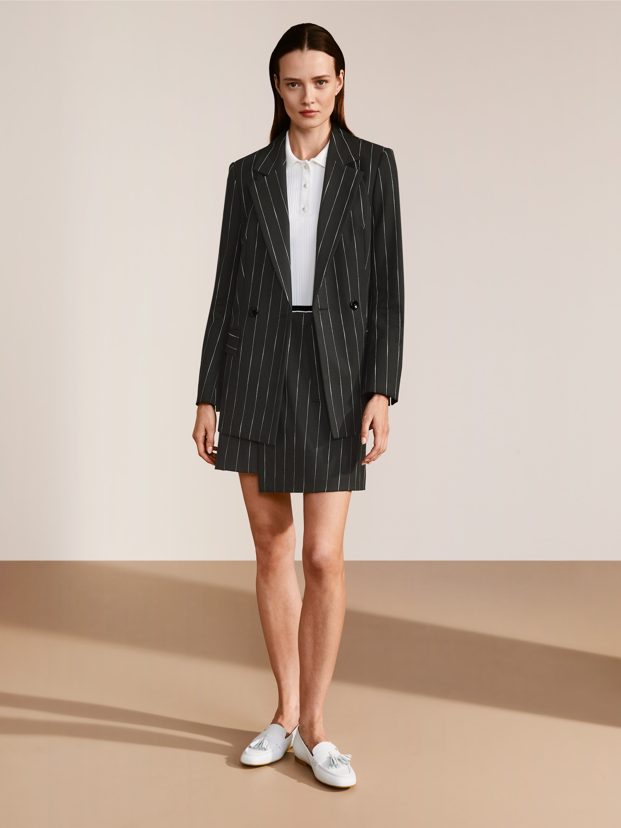 Marc-Cain Rethink Together Cropped Polo Shirt