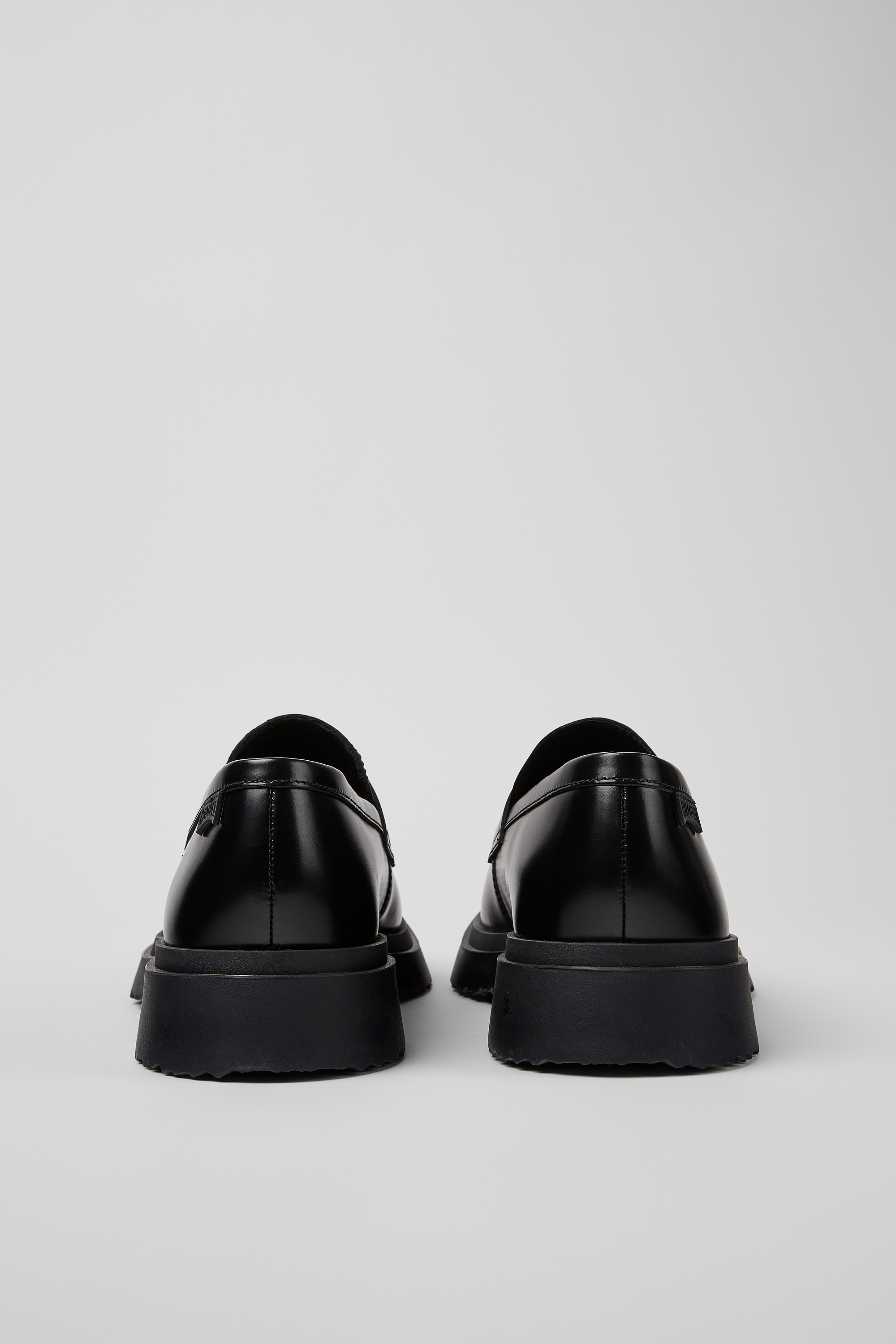 Walden - Black leather loafers for men