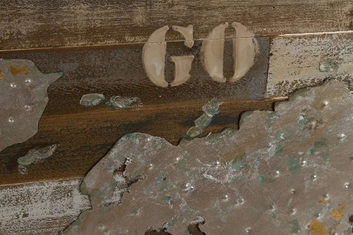 Casa Padrino decoración de la pared de lujo del mundo mapa multicolor 120 x H. 80 cm - Decoración de Pared en Madera y Metal