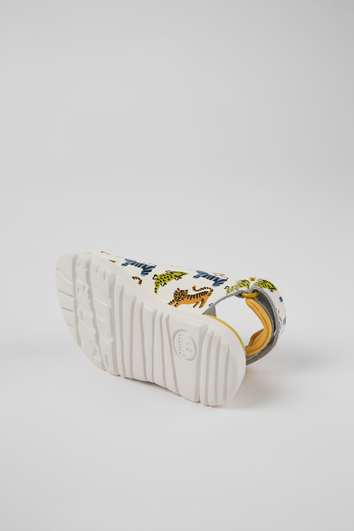 Caterpillar Multicolored leather sandals for boys