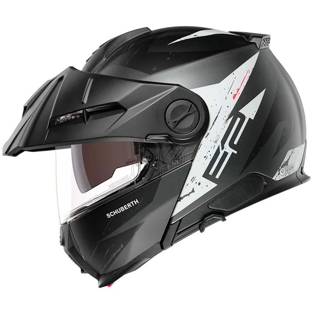 CASCO TRAIL MODULAR SCHUBERTH E2 EXPLORER - ANTRACITA MATE