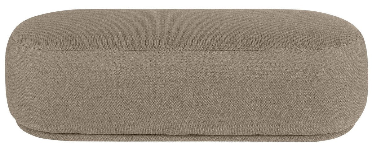 Casa Padrino banco de lujo marr¨®n 137,5 x 56,5 x A. 38 cm - Banco de sal¨®n tapizado - Muebles de Sala de Estar - Muebles de Hotel - Colecci¨®n de Lujo