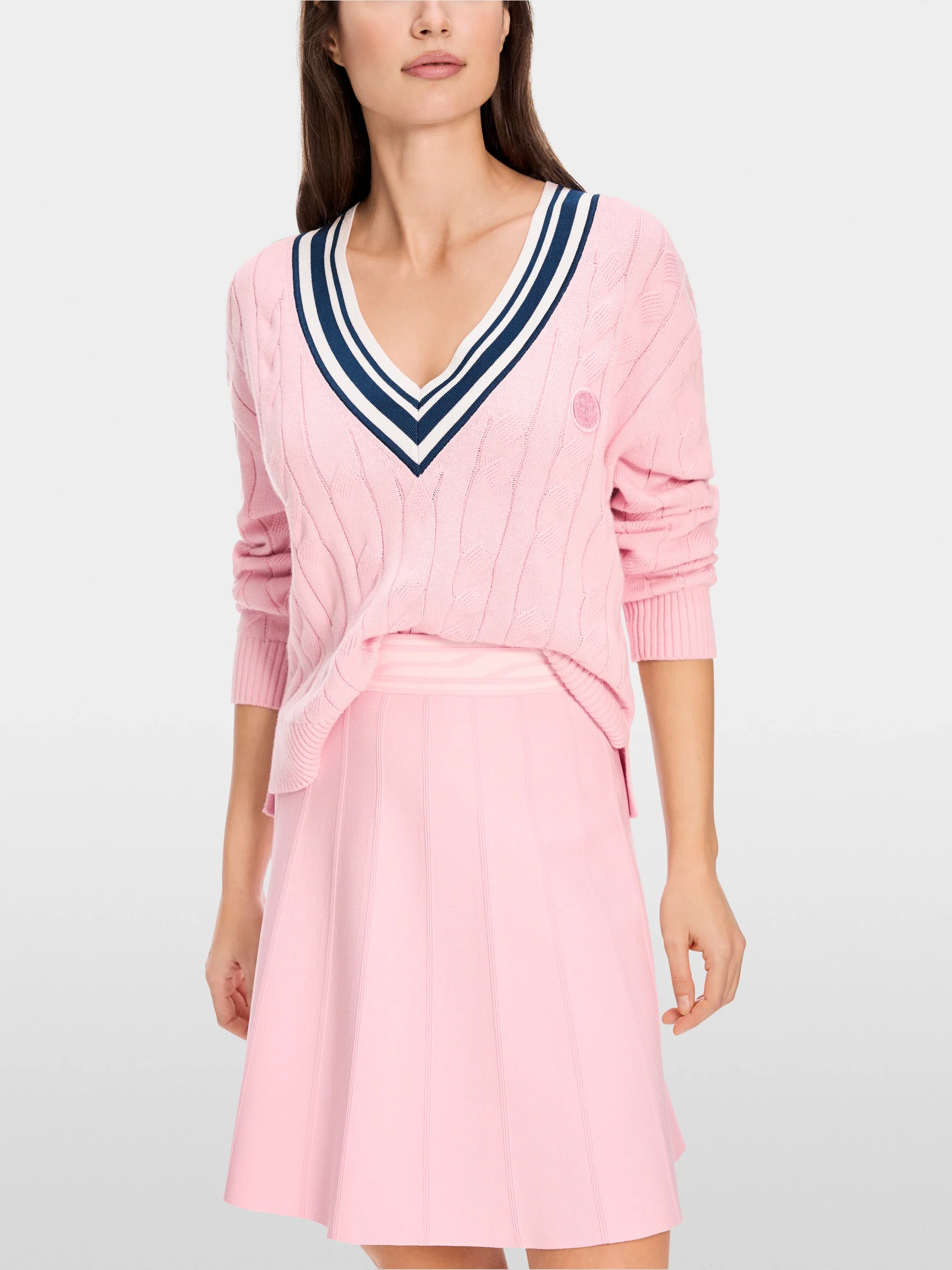 Marc-Cain Jumper with cable pattern