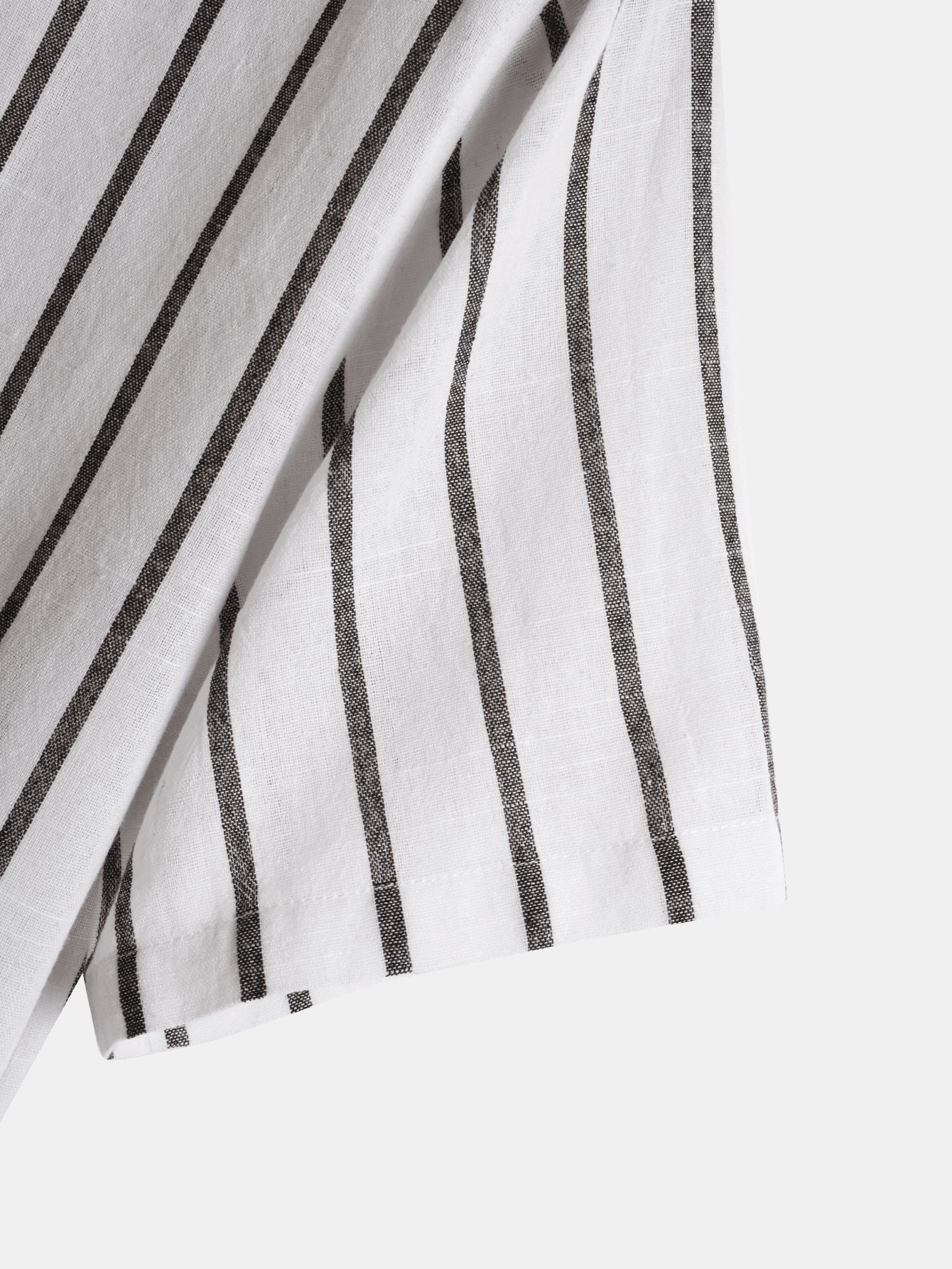 Classic Stripes Short Sleeve Henley Shirts