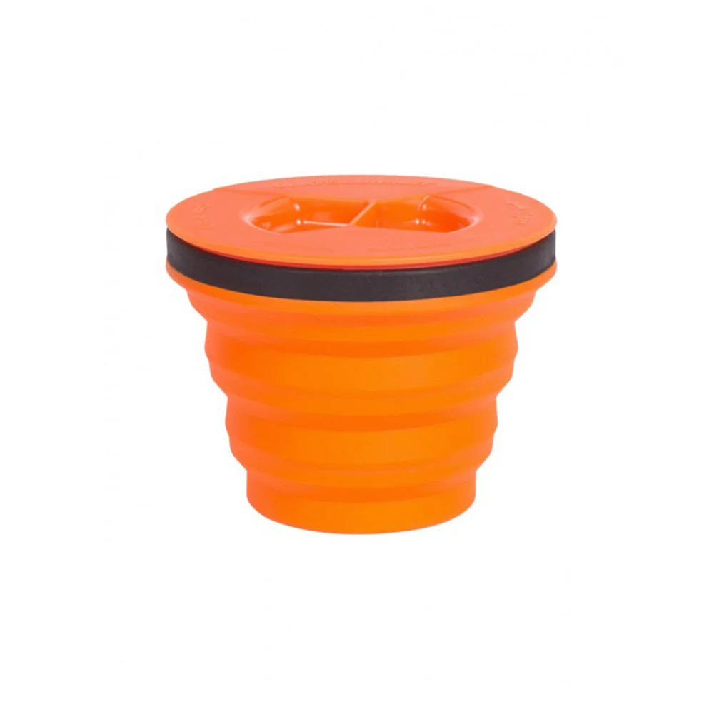 Sea ToSummit X-Seal & Go S 215 ml naranja - Vaso plegable