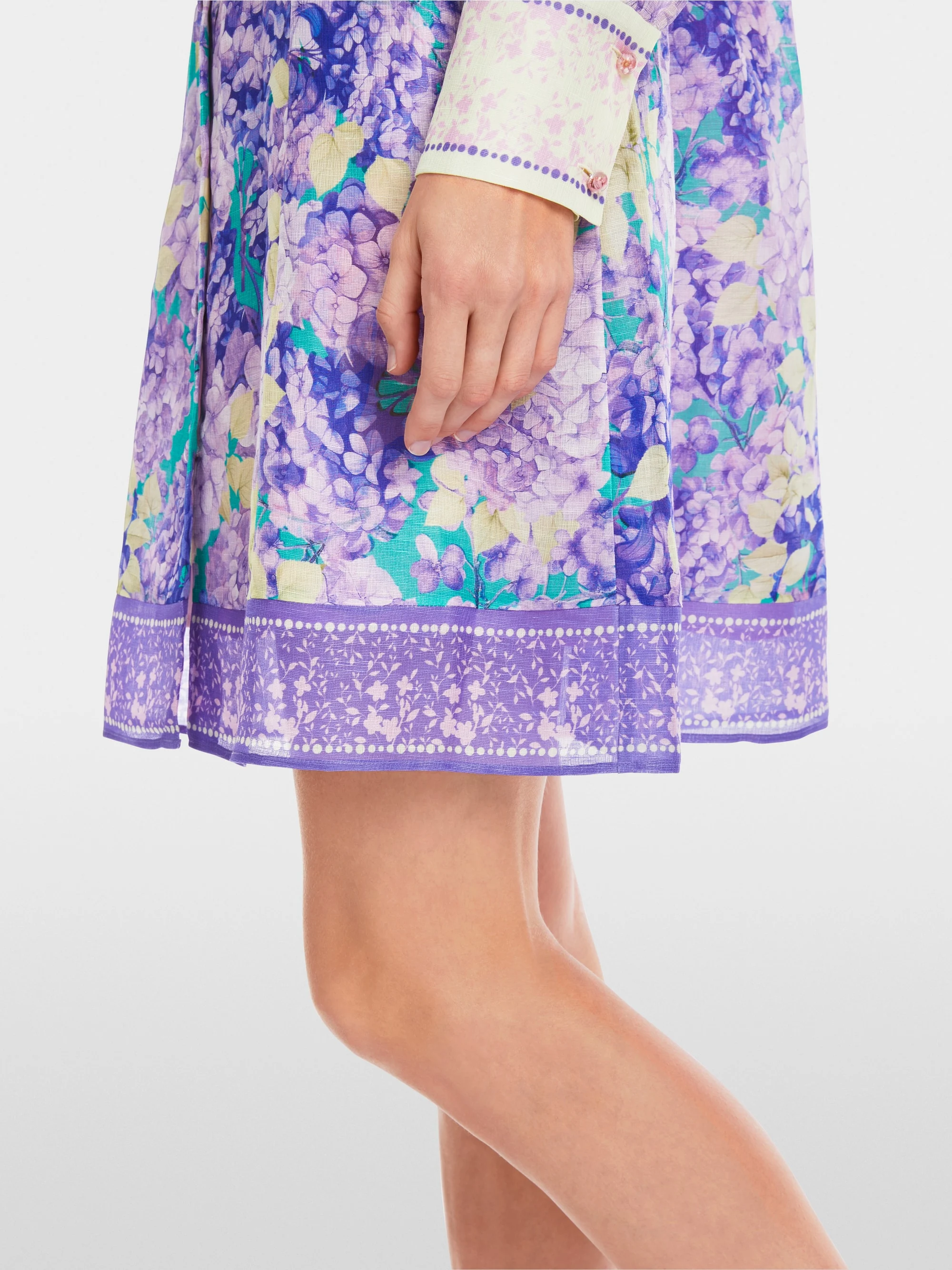 Marc-Cain Floral print short shirt dress