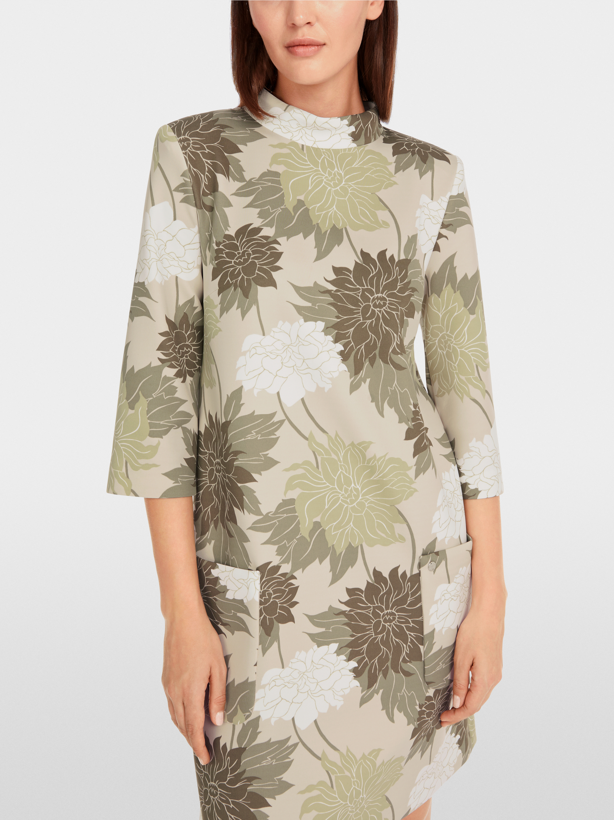 Marc-Cain Scuba jersey floral dress