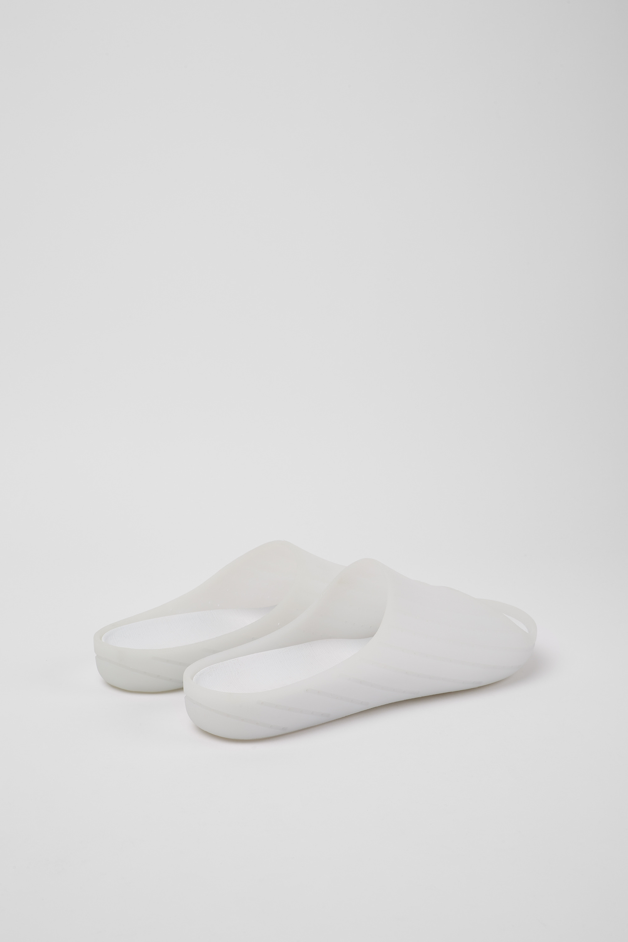 Wabi - White monomaterial sandals for men
