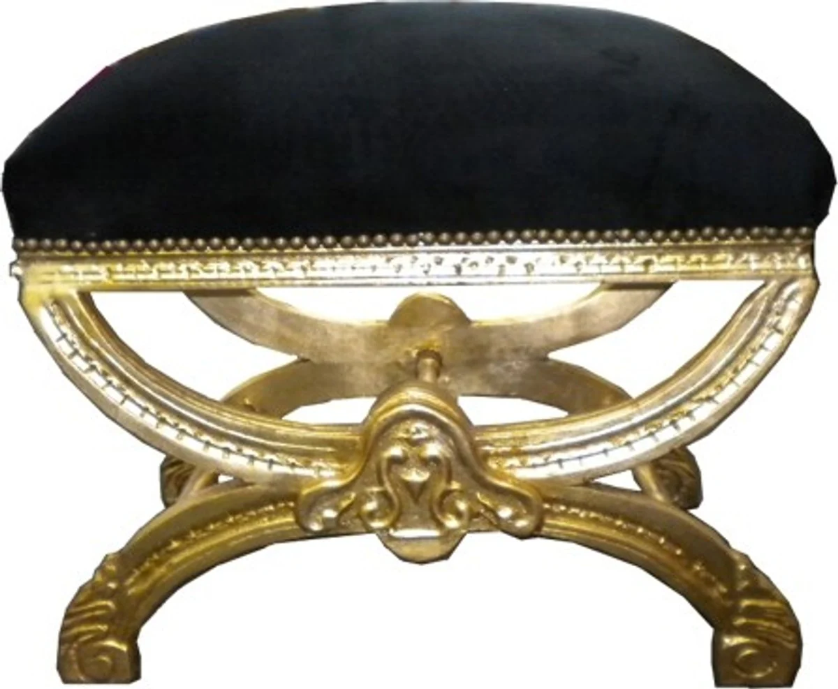 Barroco heces / heces Cruz Negro / Oro