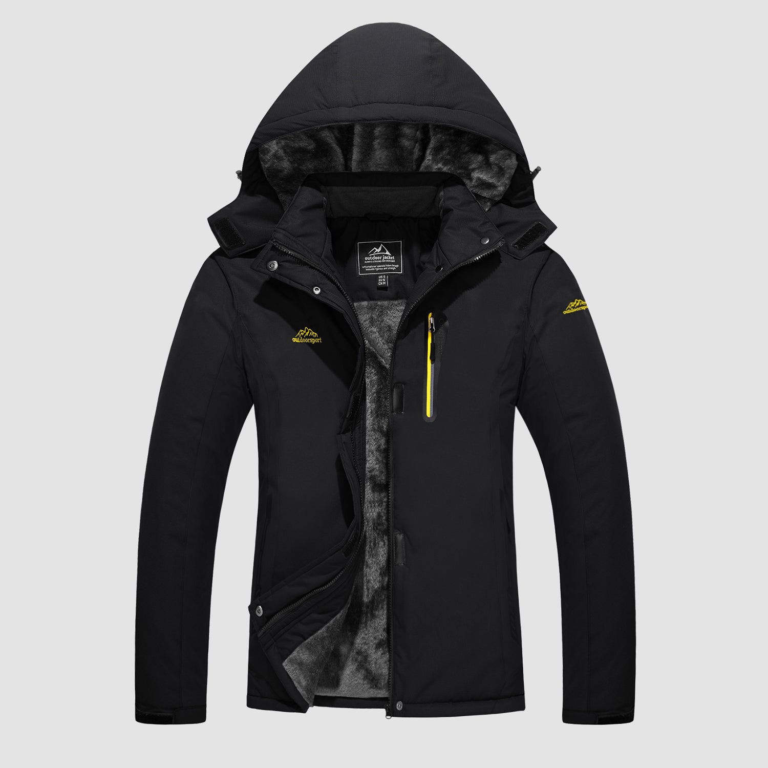 Women's Winter Coats Water Resistant Snow Ski Jacket Fleece Lined with Hood