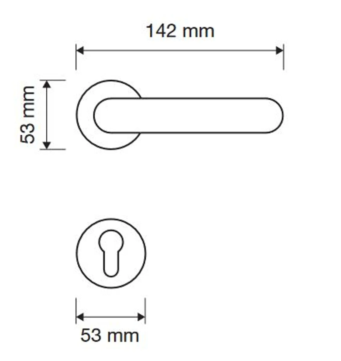 Casa Padrino Conjunto de Manija de Puerta Barroco 14,2 x A. 5,3 cm - Diferentes Colores - 2 Magn¨ªficas Manijas de Puerta de Lat¨®n con Rosetas Redondas - Calidad de Lujo - Hecho en Italia