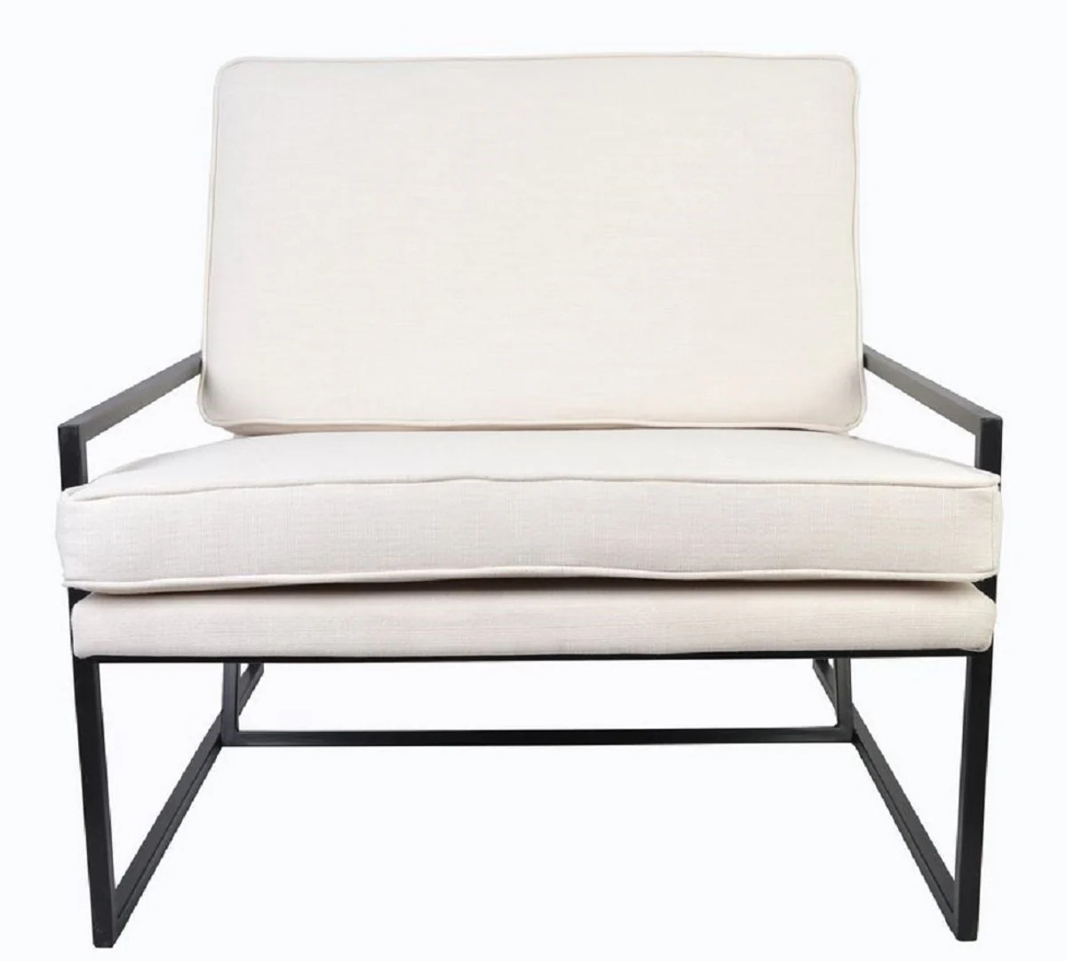 Casa Padrino Sill¨®n de Lujo 84 x 87,5 x H. 80 cm - Varios Colores - Sala de Estar Oficina Hotel Club Sill¨®n - Colecci¨®n de Lujo