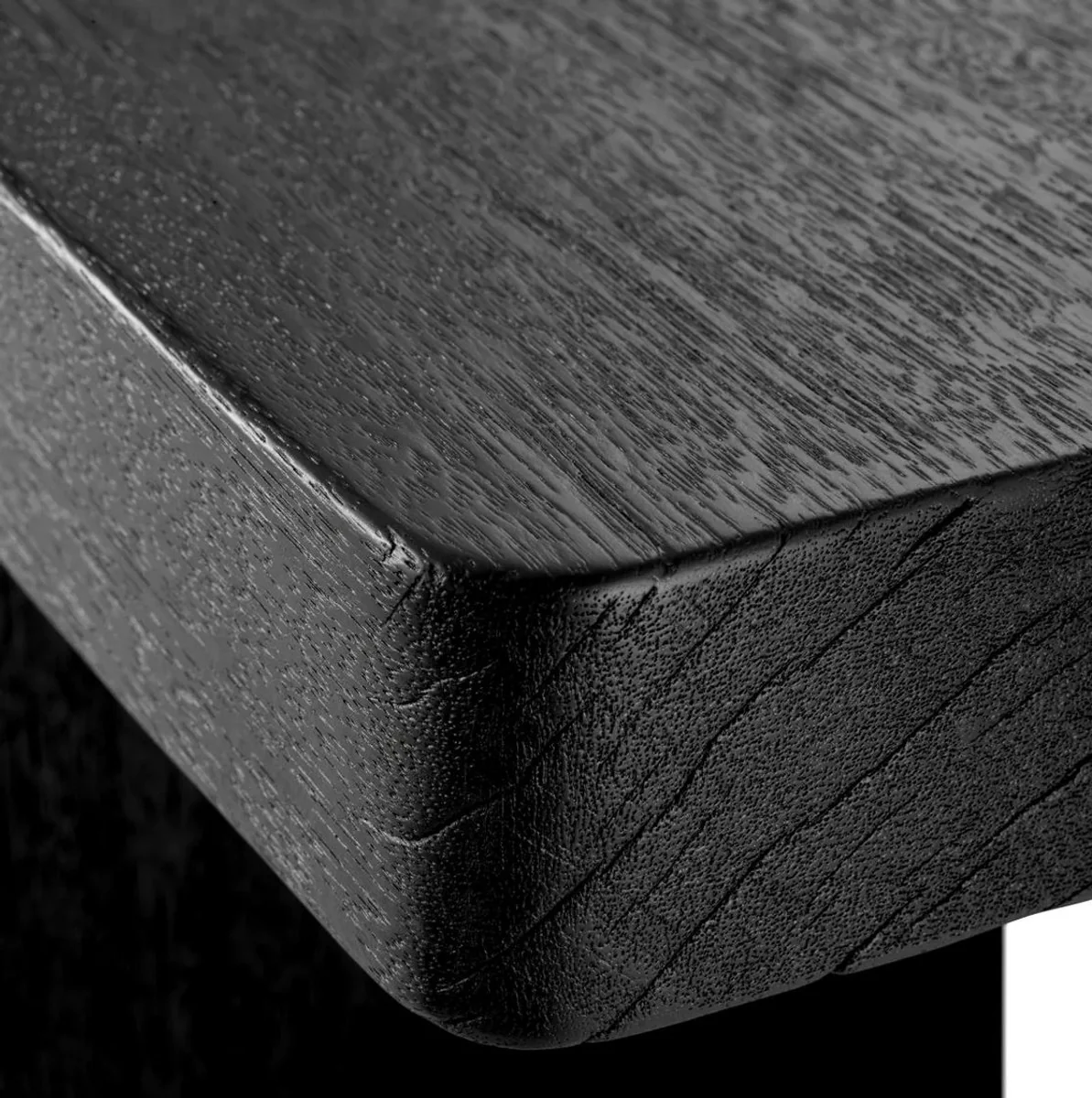 Casa Padrino mesa de centro de lujo negro 240 x 35 x A. 41 cm - Mesa de sal¨®n enorme de madera maciza - Muebles de sal¨®n - Muebles de hotel - Muebles de lujo - Interiores de lujo