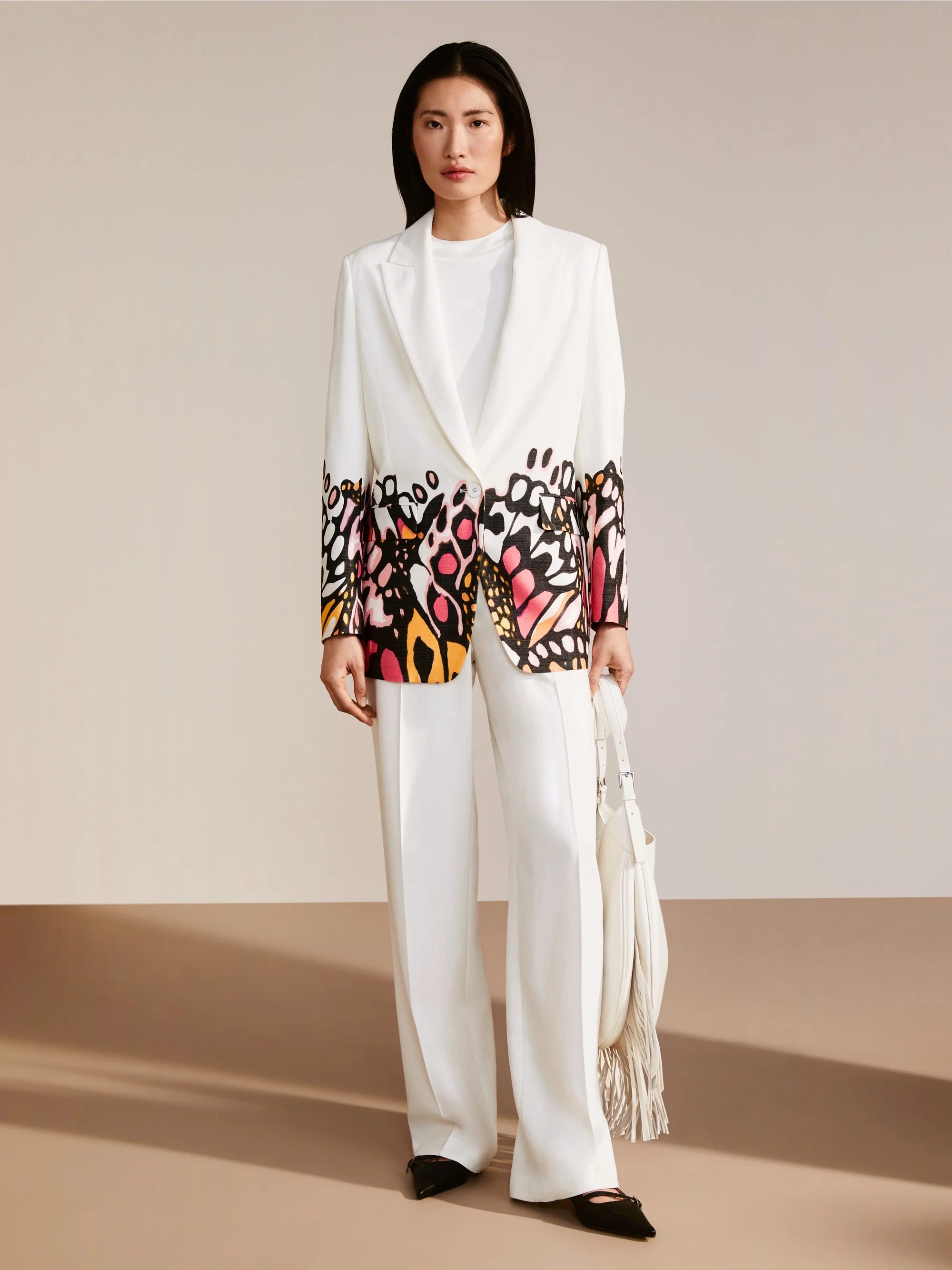 Marc-Cain Blazer with Placed Print