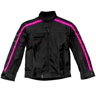CHAQUETA OUT ASPEN - INFANTIL NEGRO / FUCSIA