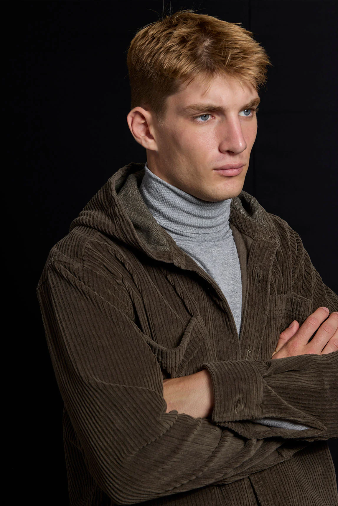 Rivera-spain Sobrecamisa Koike de pana marrón