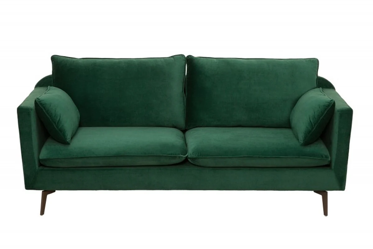 Casa Padrino Designer Living Room Sofa Green 210 x 85 x Alt. 90 cm - Muebles de dise?o