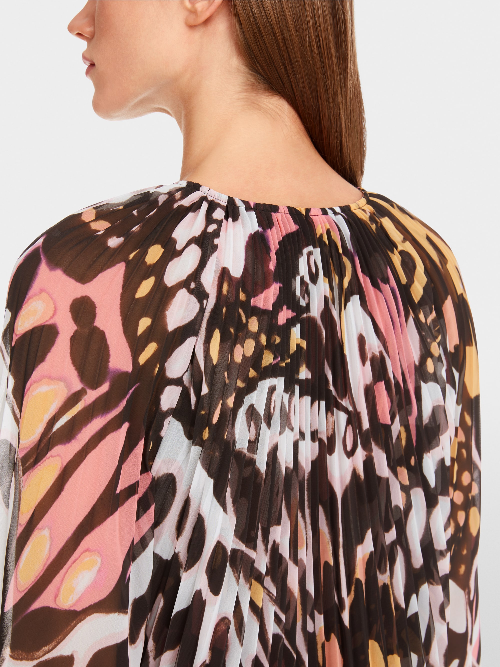 Marc-Cain Stylized Butterfly Print Blouse